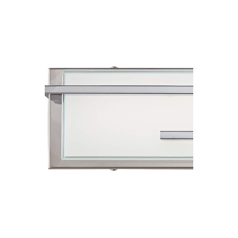 Image 4 Possini Euro Jada 26 1/4" High Chrome LED Bathroom Light Set of 2 more views