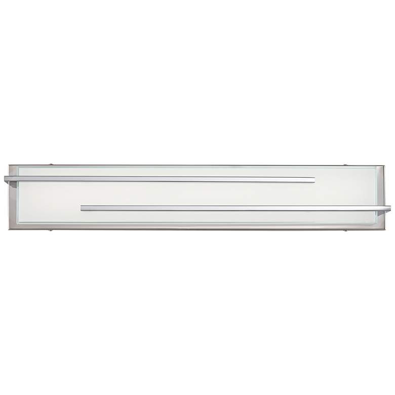 Image 5 Possini Euro Jada 26 1/4" High Chrome LED Bathroom Light Set of 2 more views