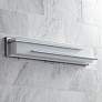 7_Possini Euro Jada 26 1/4" Wide Chrome Linear LED Bathroom Light more views