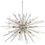 Possini Euro Janae 29 1/2" Wide Polished Nickel Modern Sputnik Pendant in scene