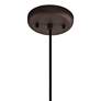 7_Possini Euro Janna 7 1/2" Wide Espresso Glass Mini Pendant more views