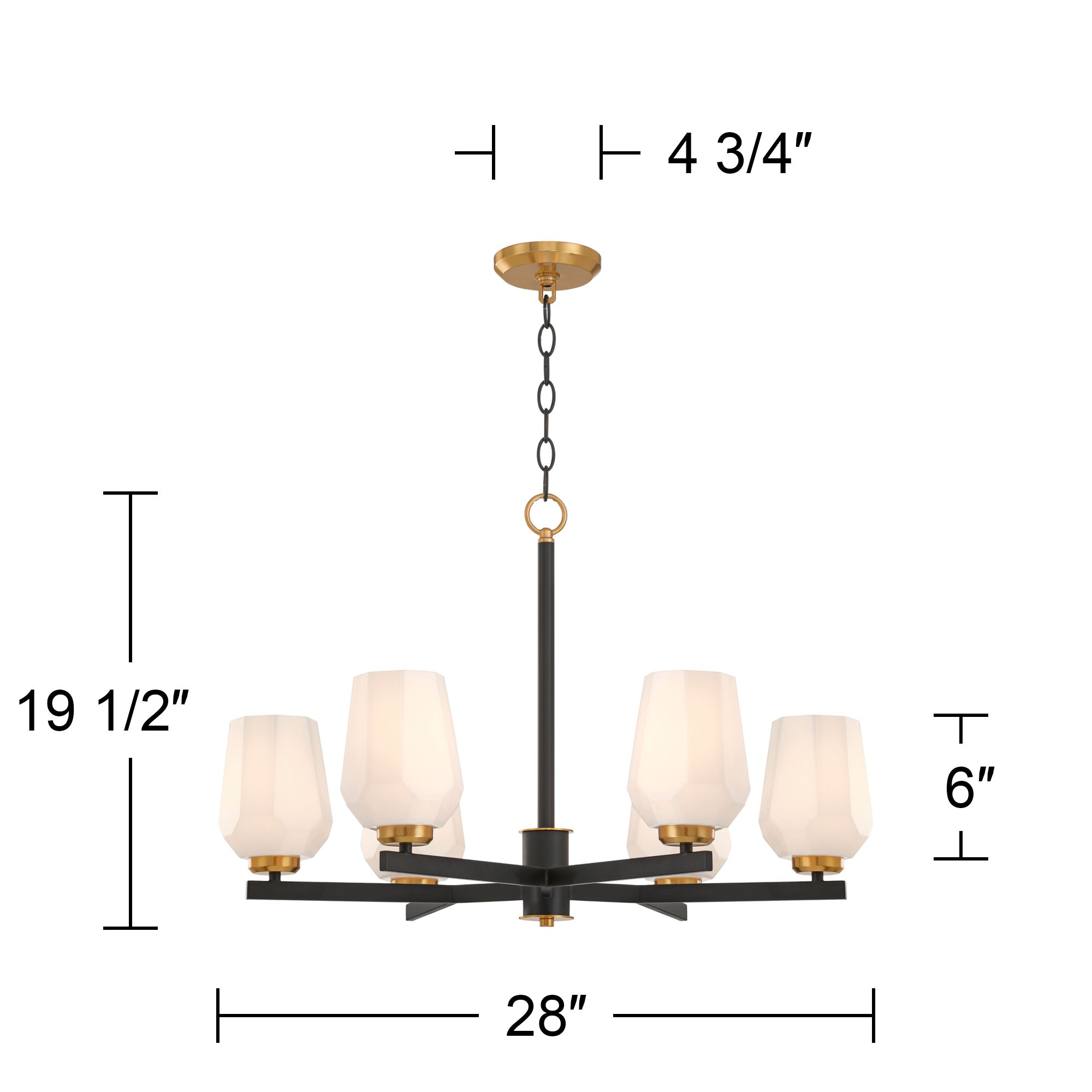 Watch A Video About the Possini Euro Jeremiah Black and Gold 6 Light Chandelier