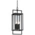 Possini Euro Jericho 24 1/4" High Black 4-Light Outdoor Hanging Light