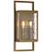 Possini Euro Jerry 16" High Aged Brass 2-Light Outdoor Wall Light