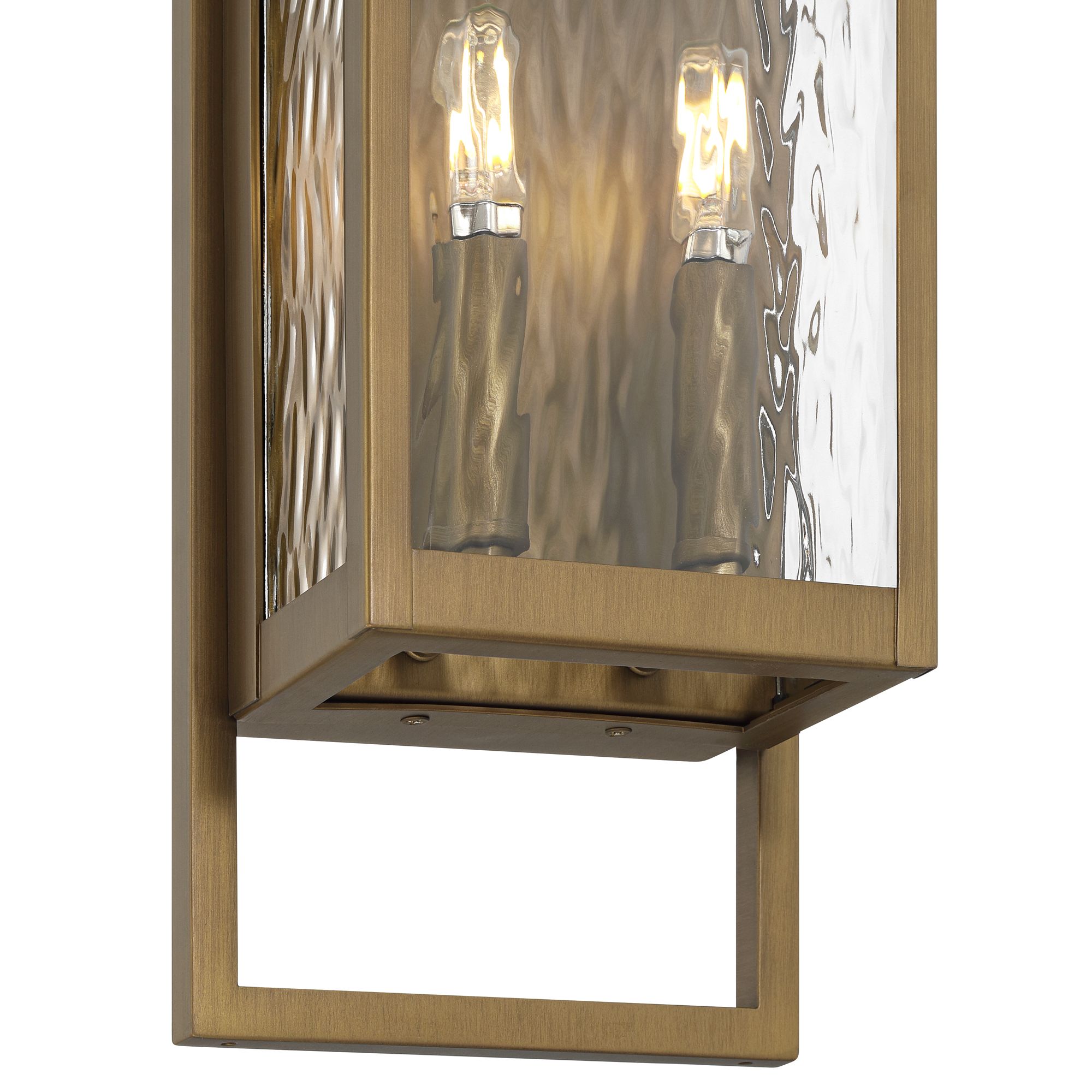 Image 3 Possini Euro Jerry 16"H Aged Brass 2Lt Marine Grade Outdoor Wall Light more views