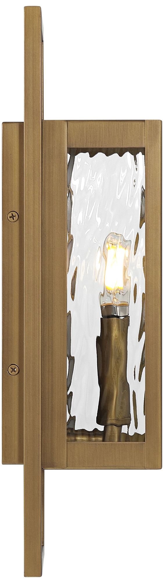 Watch A Video About the Possini Euro Jerry Aged Brass 2 Light Outdoor Wall Light