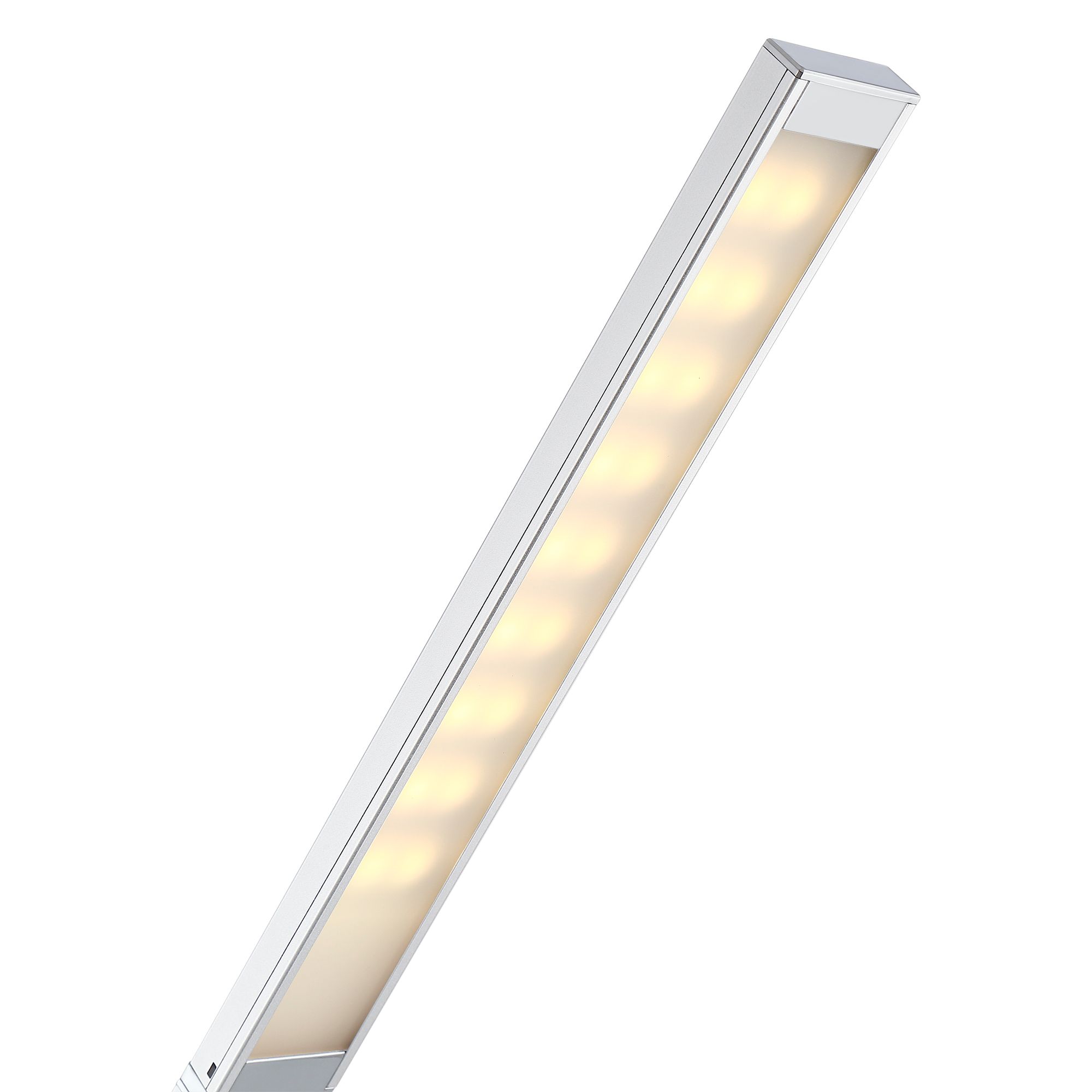 Image 6 Possini Euro Jett Silver Adjustable Modern LED USB Night Light Desk Lamp more views