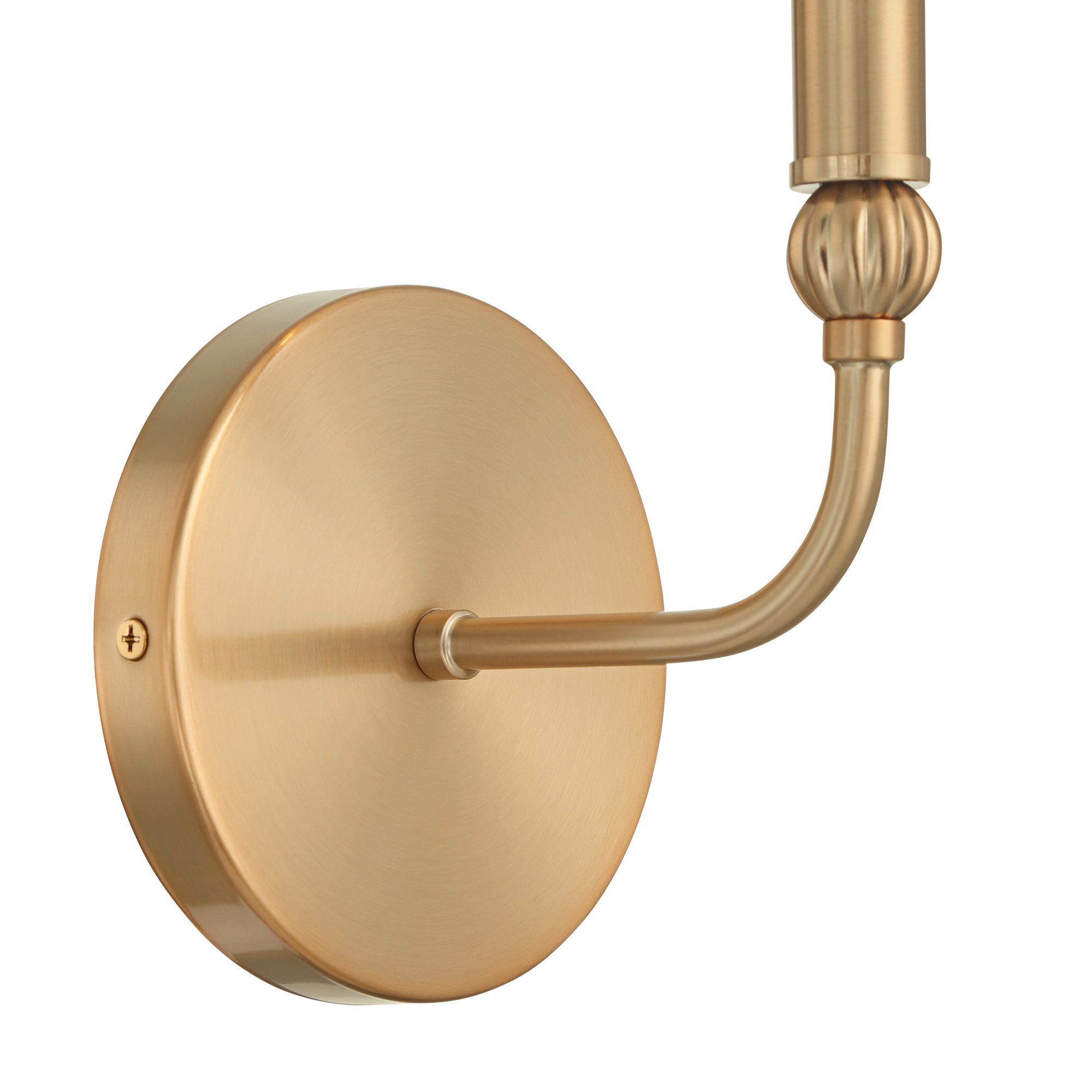Image 4 Possini Euro Josephine 13 1/2" High Soft Gold and Glass Wall Sconce more views