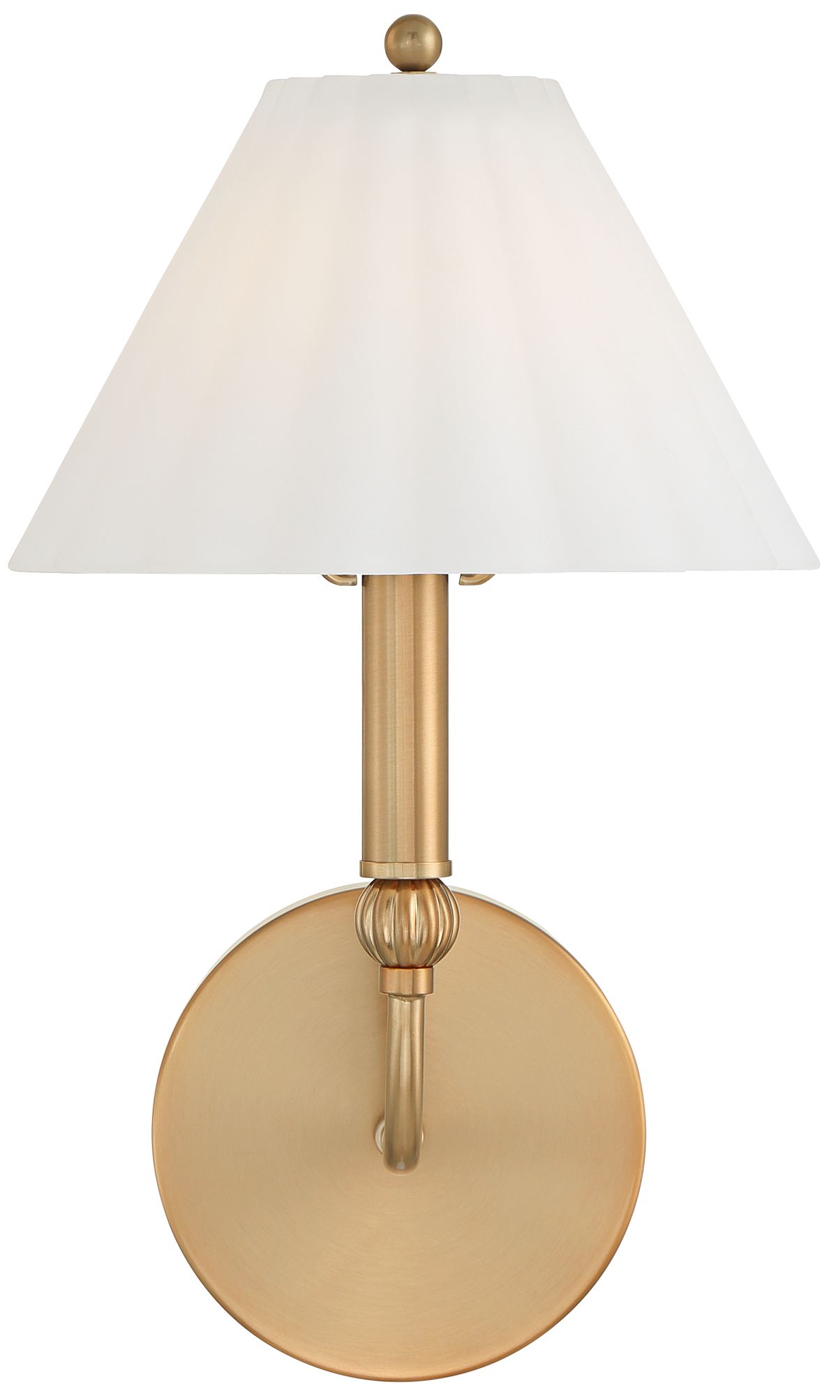 Image 5 Possini Euro Josephine 13 1/2" High Soft Gold and Glass Wall Sconce more views