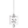 Possini Euro Joy 4 3/4" Wide Crystal LED Mini Pendant