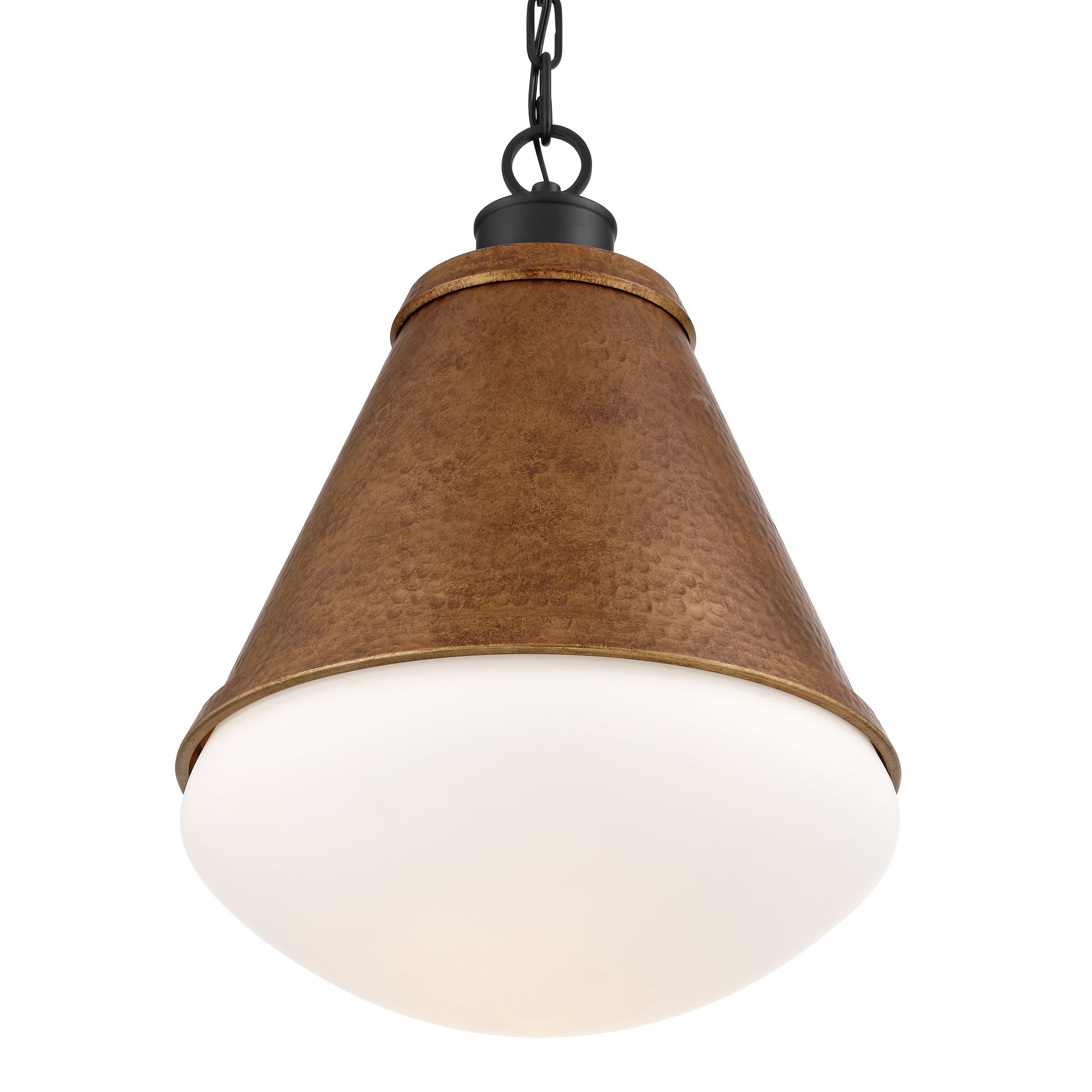 Image 2 Possini Euro Julian 15" Wide Rustic Bronze 1-Light Pendant Light more views