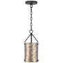 6_Possini Euro Julian 5 3/4"W Rustic Silver Metal Mini Pendant more views