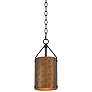 2_Possini Euro Julian 6" Wide Rustic Bronze Mini Pendant