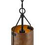 4_Possini Euro Julian 6" Wide Rustic Bronze Mini Pendant more views
