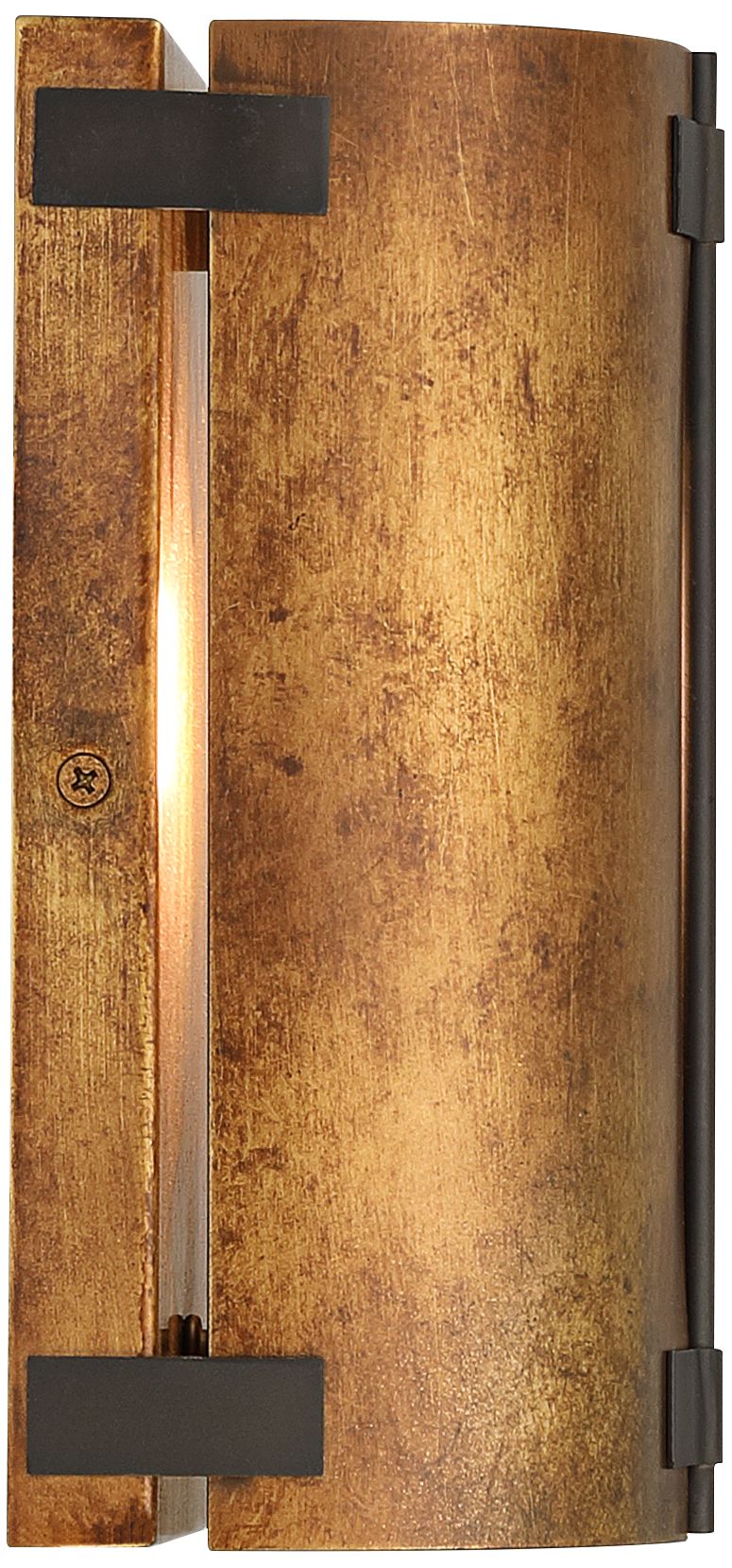 Possini Euro Julian 8 1/4"H Rustic Bronze Metal Wall Sconce Set of 2