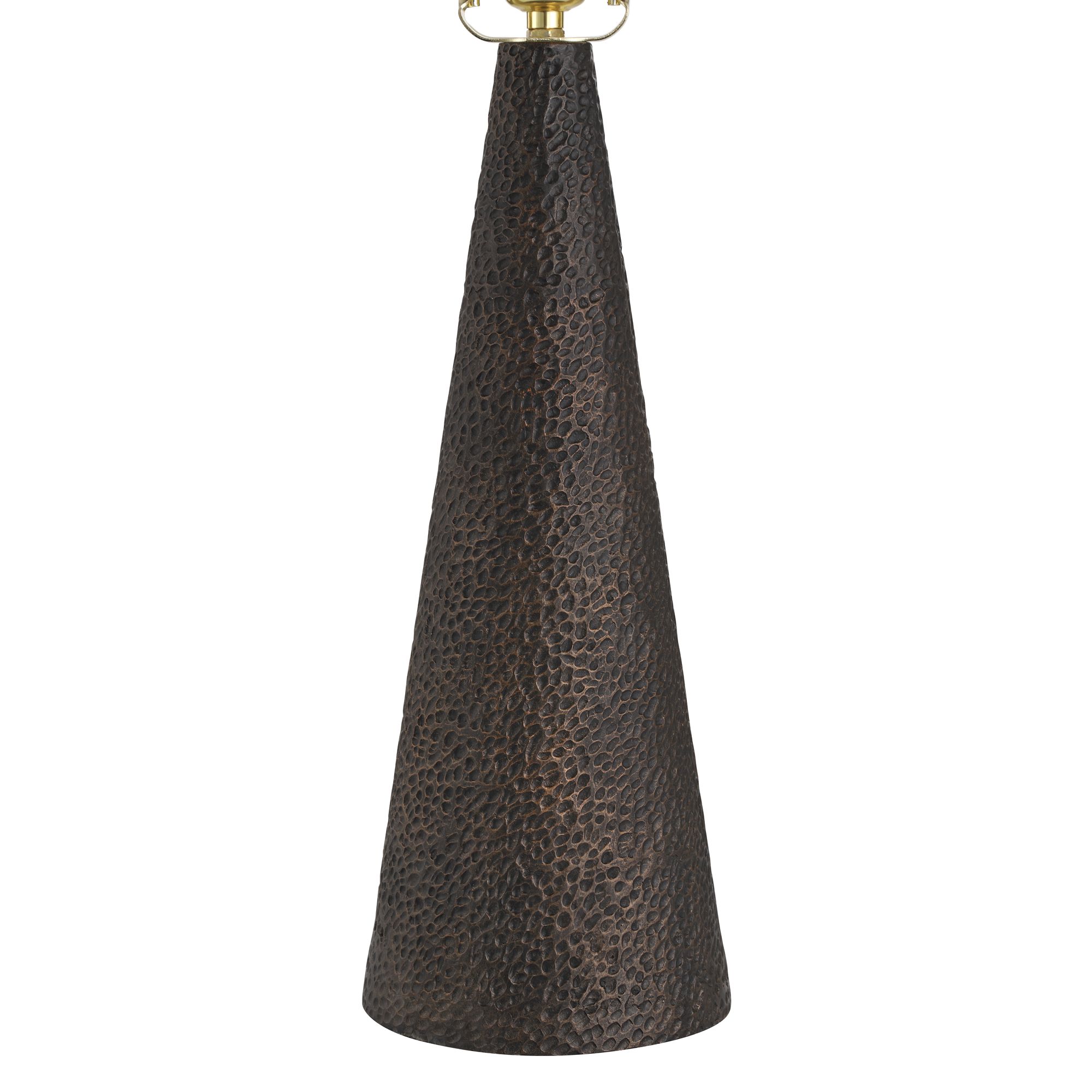 Image 6 Possini Euro June 27" High Modern Black Cone Table Lamp more views