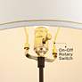 Possini Euro Jupiter 30" Geometric Sculpture Dual USB Table Lamp
