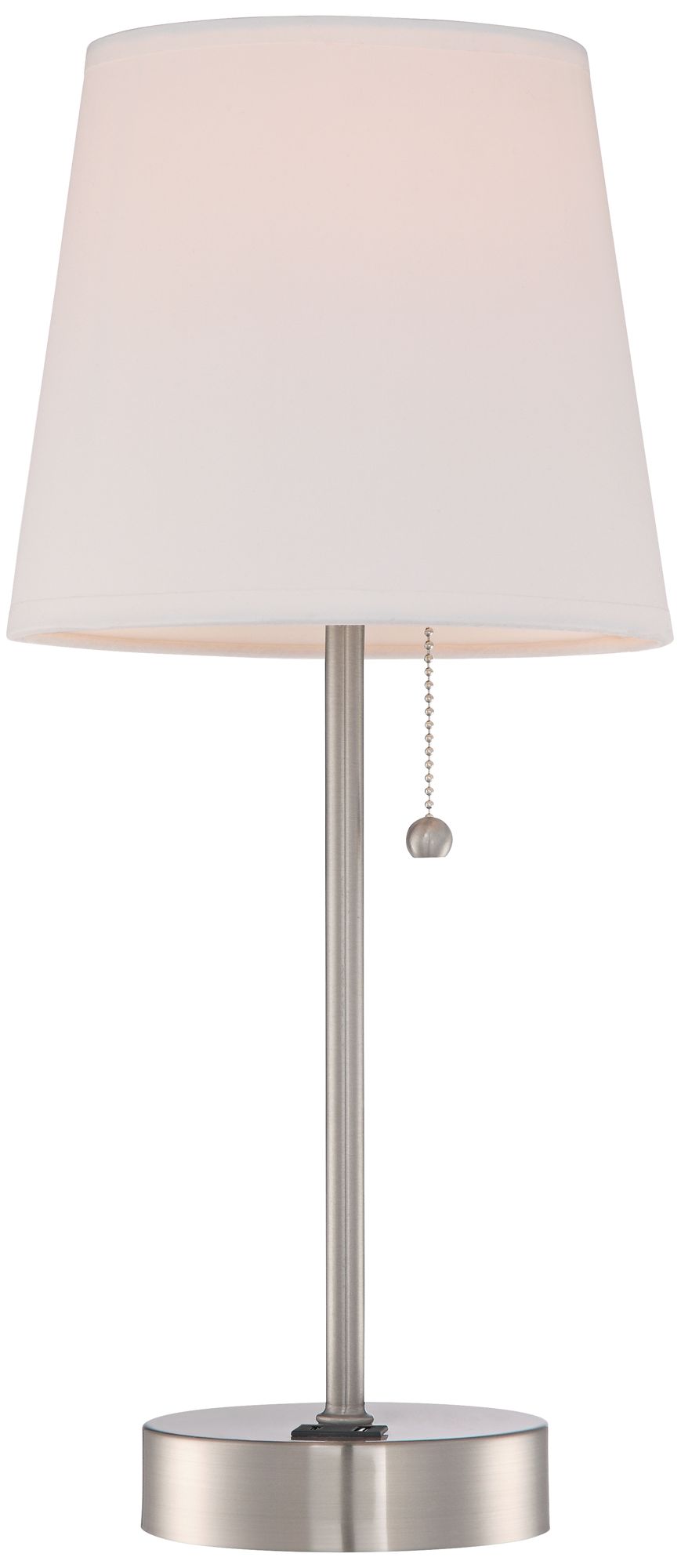 Image 7 Possini Euro Justin 18" Metal Accent USB Lamps Set of 2 with Dimmers more views