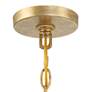 Watch A Video About the Possini Euro Kahna Painted Gold Drum Pendant Light
