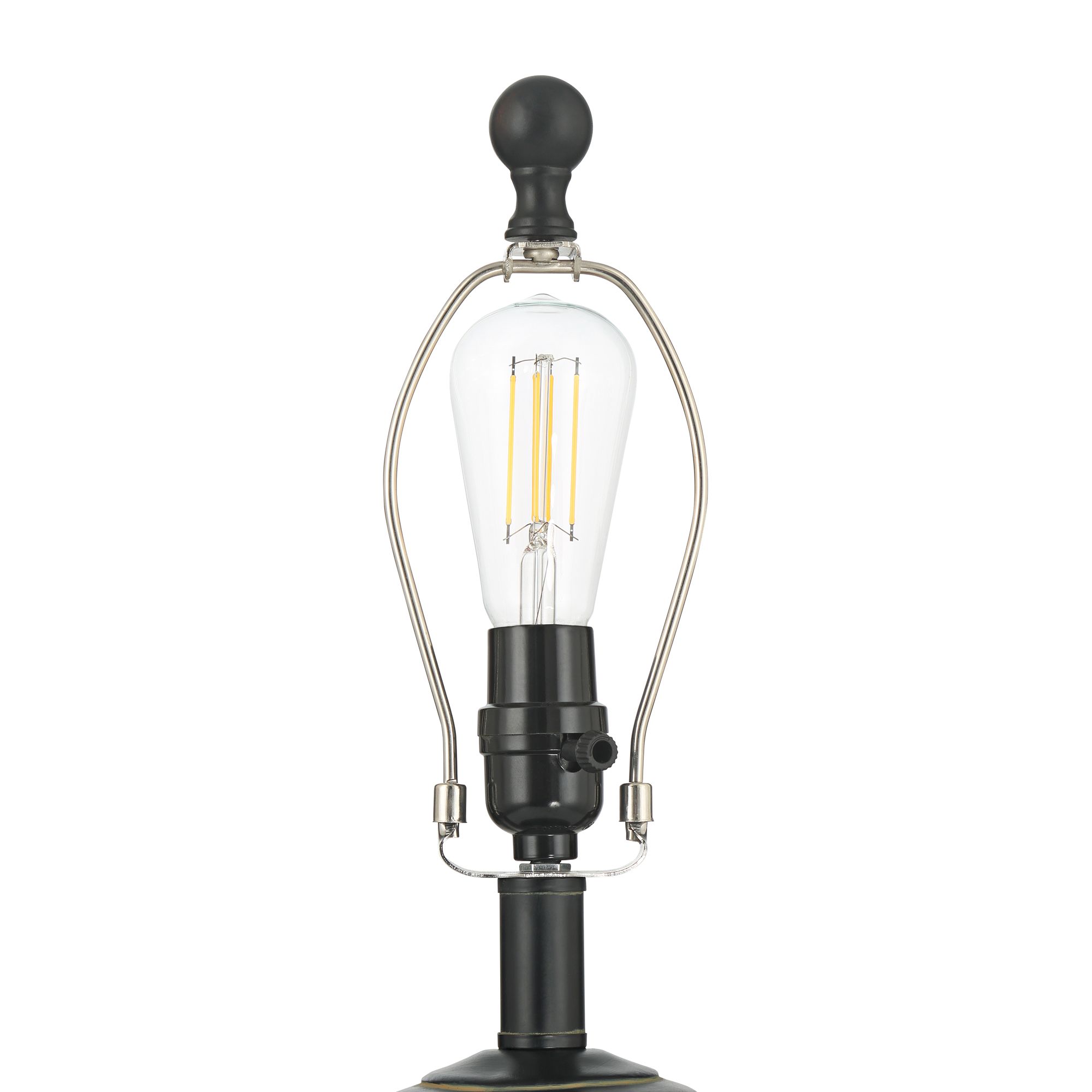Image 5 Possini Euro Kano 19" High Brown and Black Accent Table Lamp more views