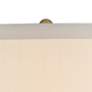 Possini Euro Karen 36" High Dark Gold Tall Glass Table Lamps Set of 2