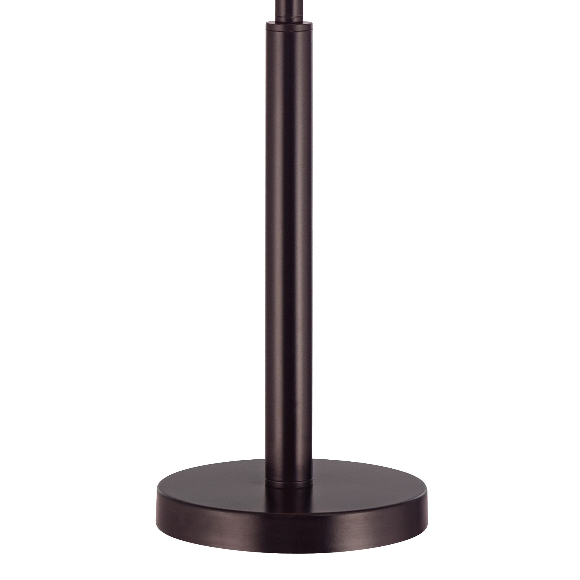 Image 4 Possini Euro Karina 33"H Bronze Buffet Table Lamp with Navy Blue Shade more views