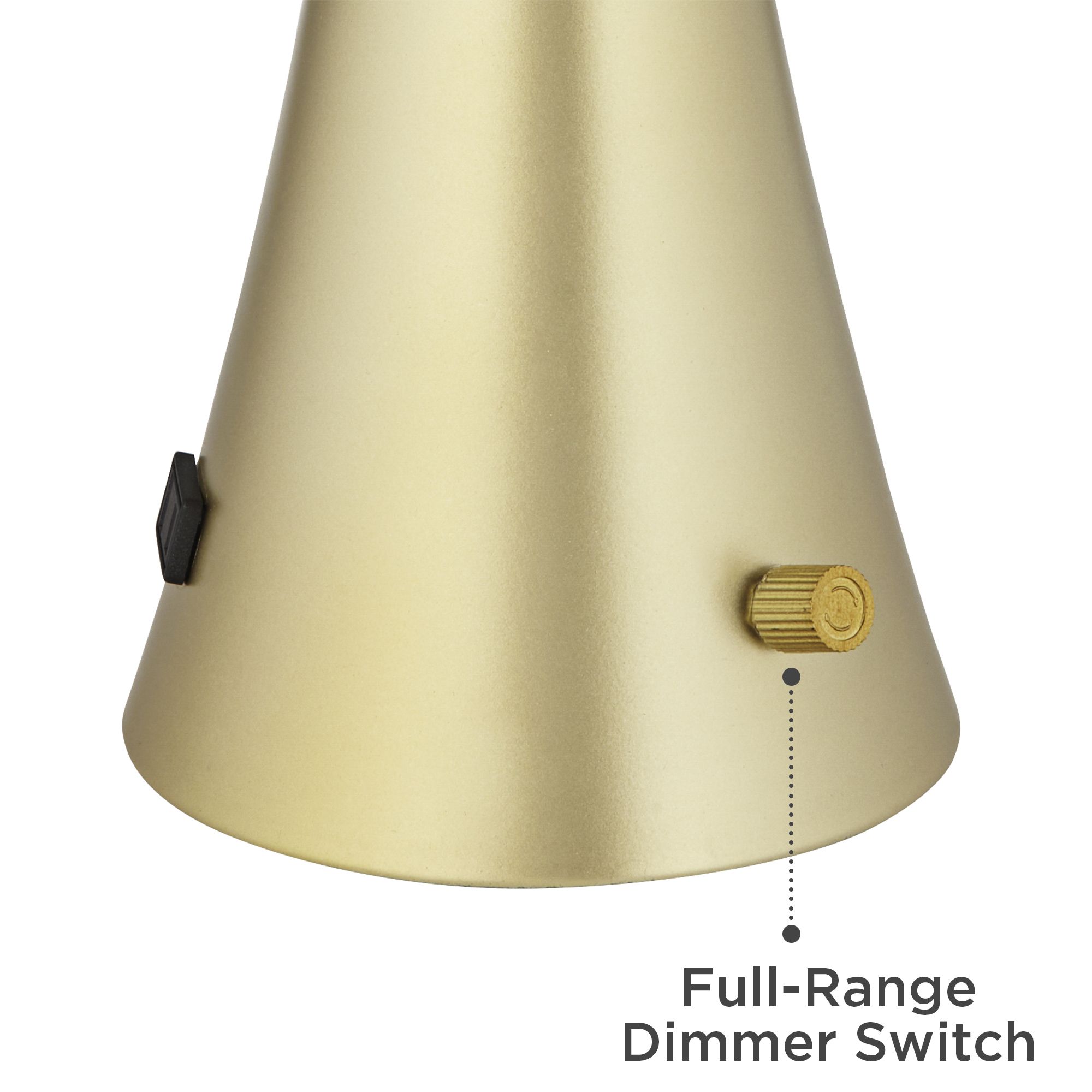 Image 7 Possini Euro Karl 27 1/2" Modern Gold USB Table Lamps Set of 2 more views