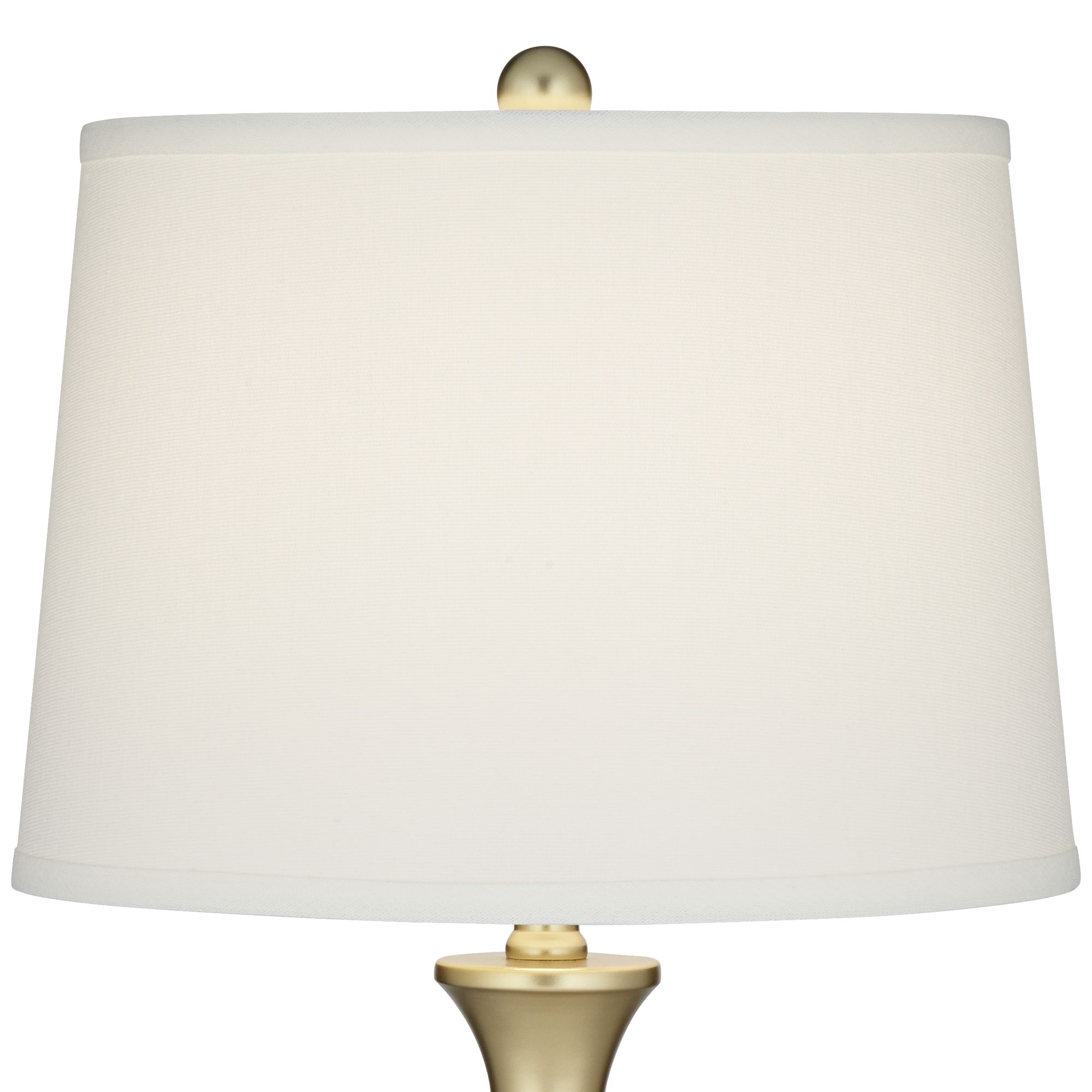 Possini Euro Karl 27 1/2" Modern Gold USB Table Lamps Set of 2 in scene