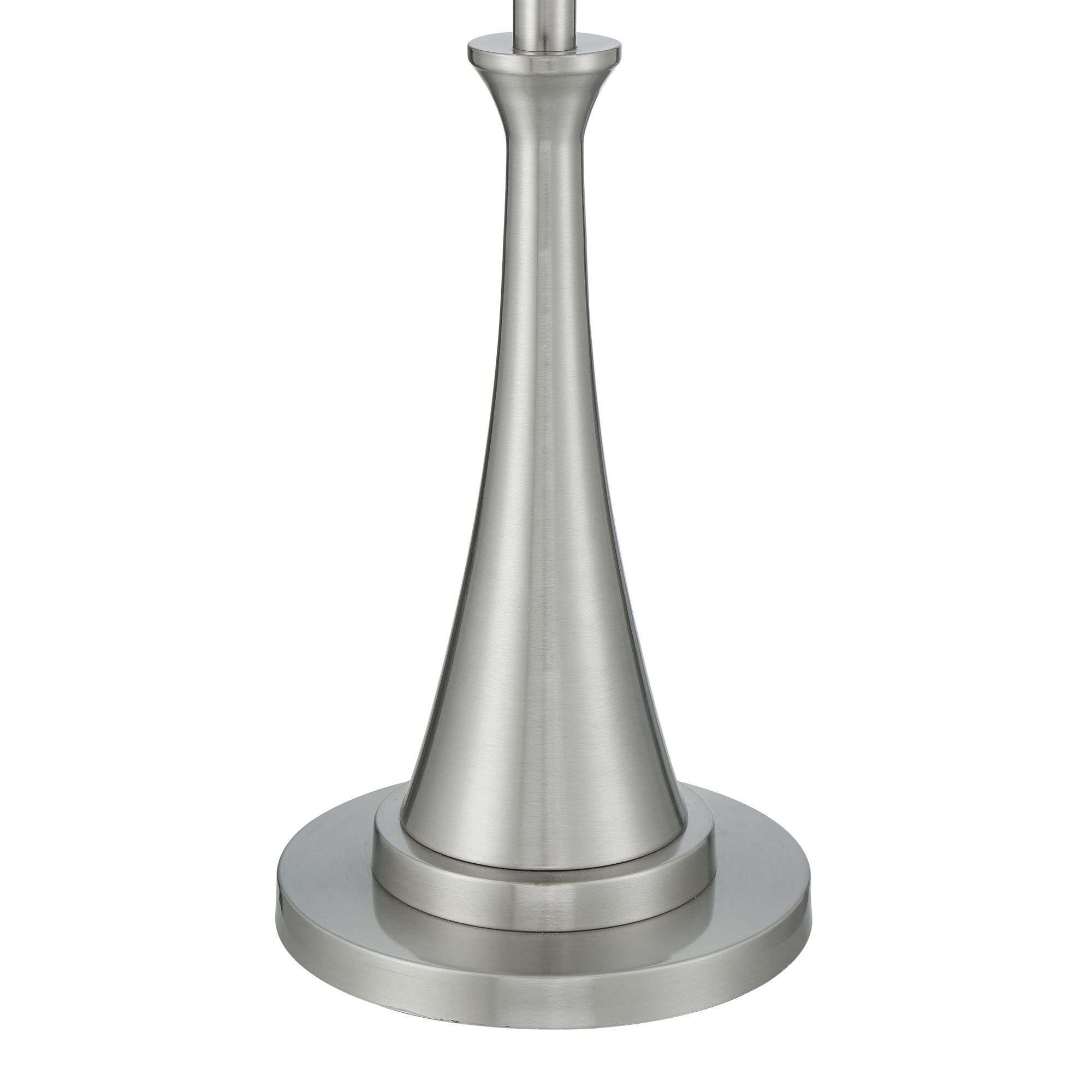 Image 5 Possini Euro Karl 63 3/4" High Luxe Modern Brushed Nickel Floor Lamp more views