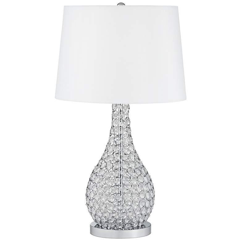 Image 3 Possini Euro Kasey 27" High Acrylic Beaded Gourd Table Lamp