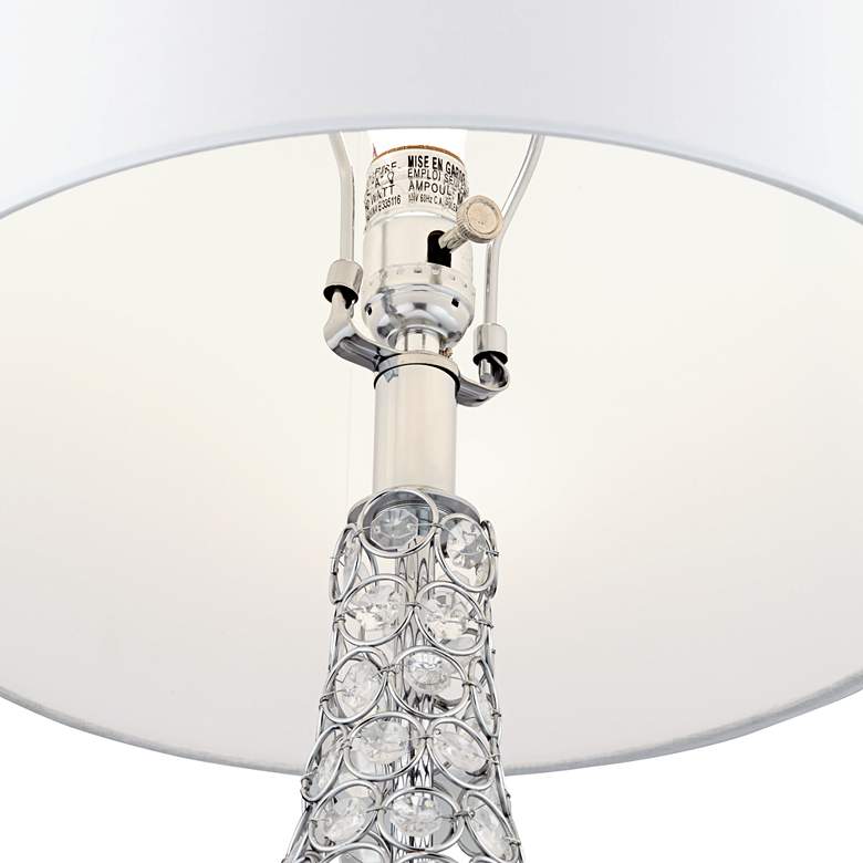 Image 4 Possini Euro Kasey 27" High Acrylic Beaded Gourd Table Lamp more views