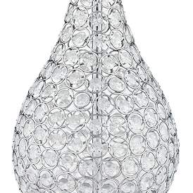 Image5 of Possini Euro Kasey 27" High Acrylic Beaded Gourd Table Lamp more views