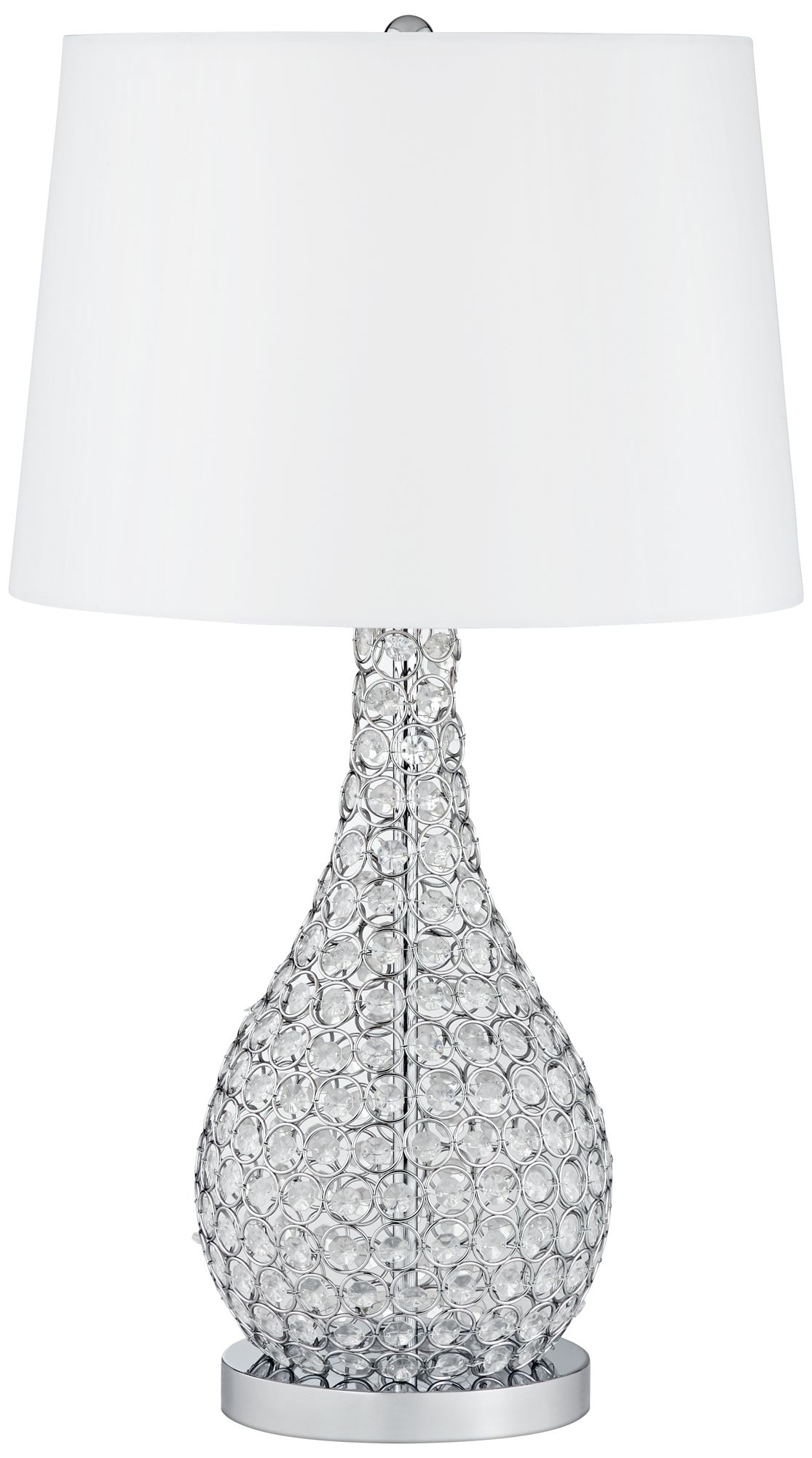 crystal beaded lamp