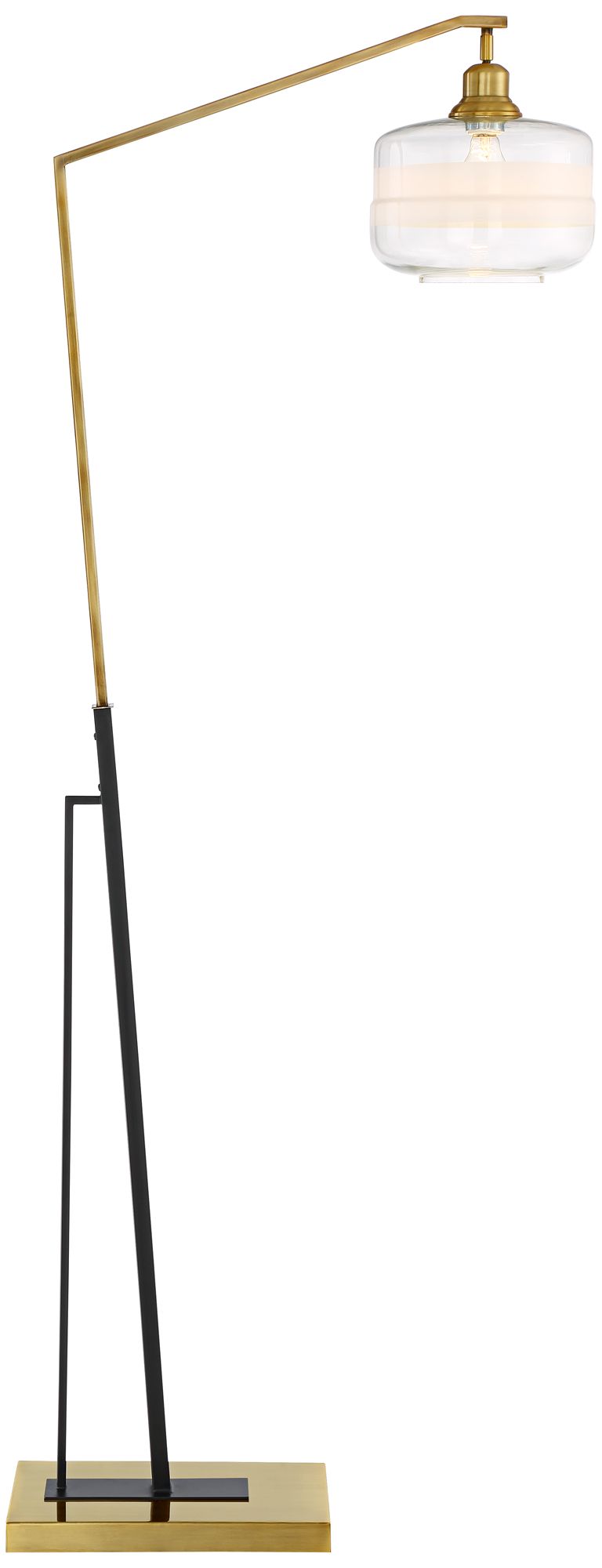 kasmir chairside arc floor lamp