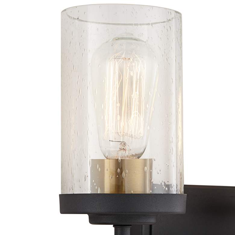 Image 3 Possini Euro Kata 22" Wide Mixed Metals 3-Light Bath Light more views
