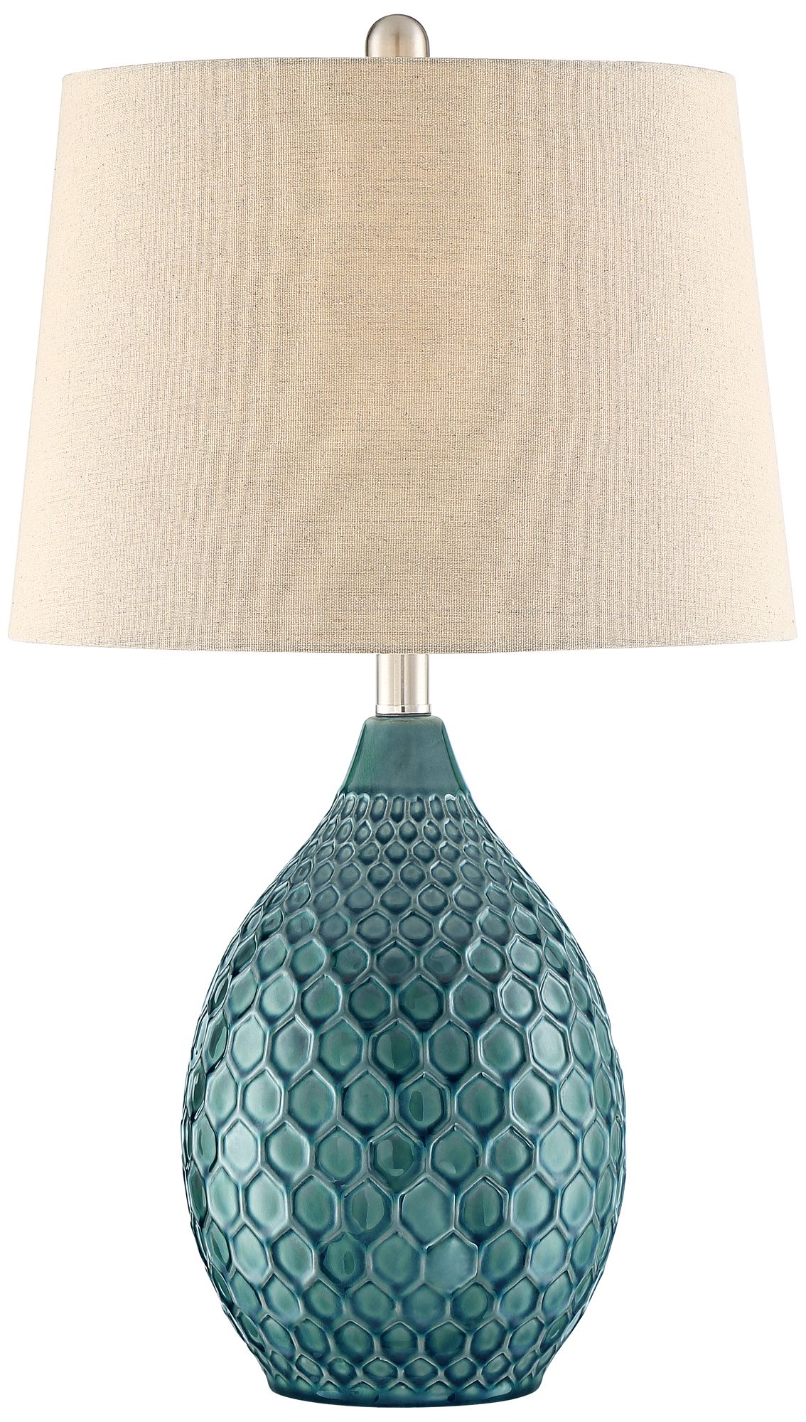 Image 2 Possini Euro Kate 24 3/4" Sea Foam Blue-Green Ceramic Table Lamp