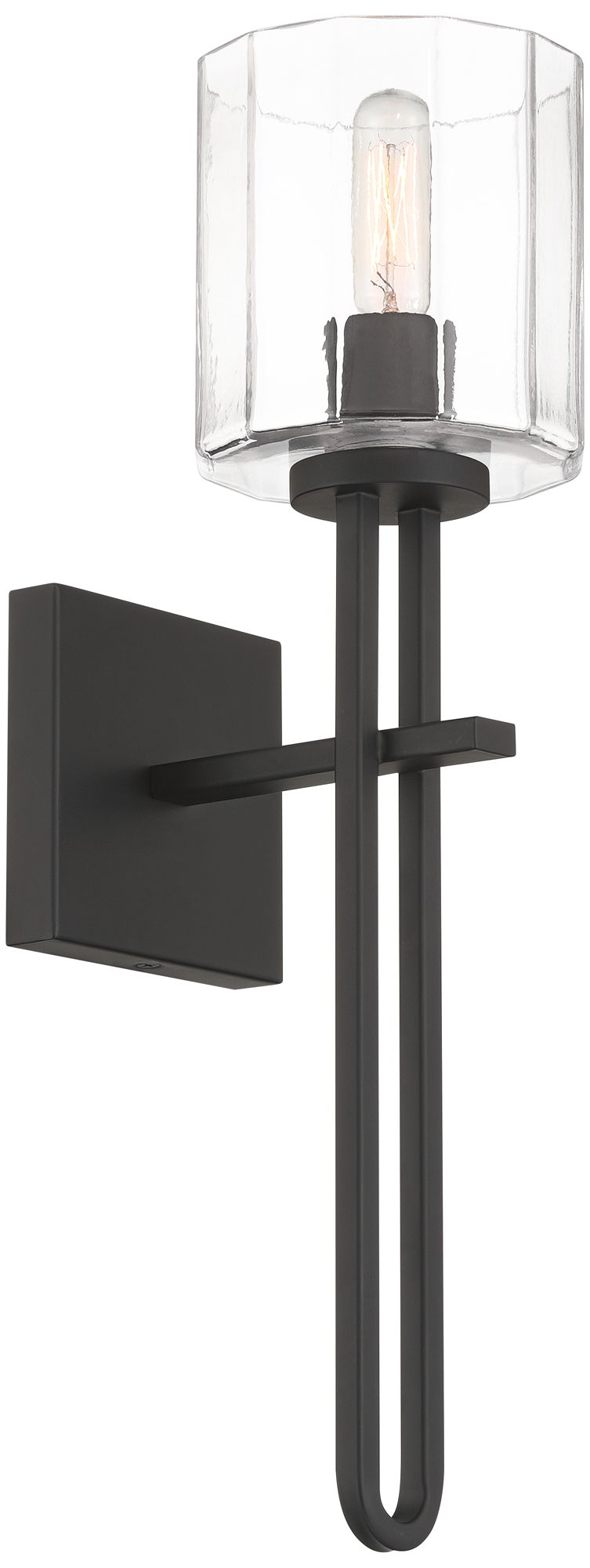 Watch A Video About the Possini Euro Katrina Black Wall Sconce