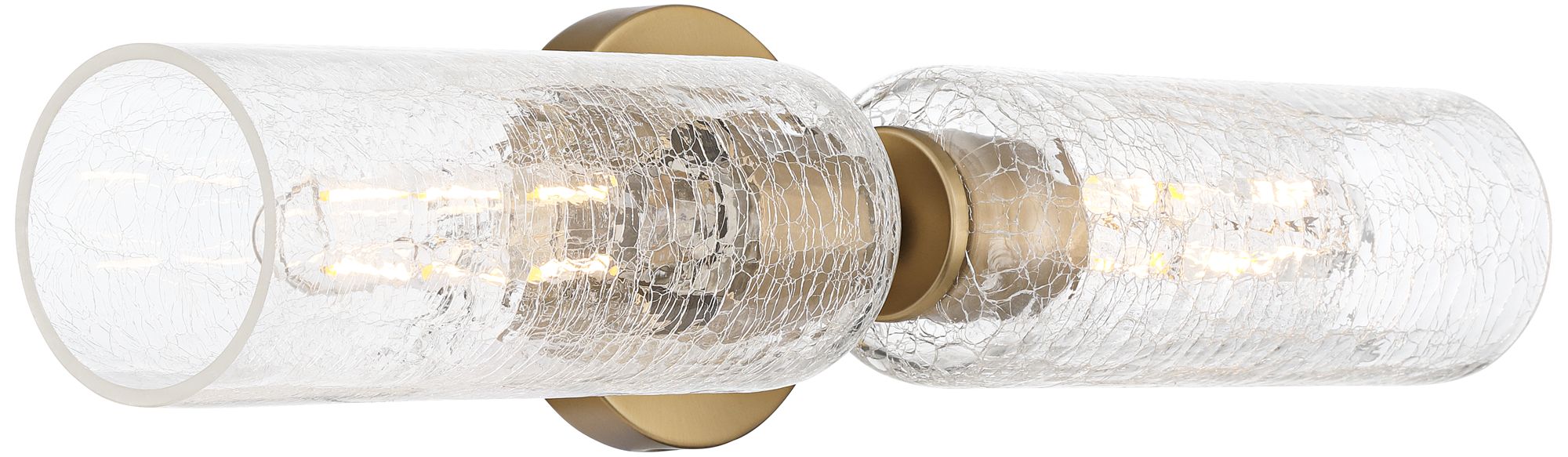 Image 5 Possini Euro Katrina 21 1/2" Wide Vintage Brass 2-Light Bath Light more views
