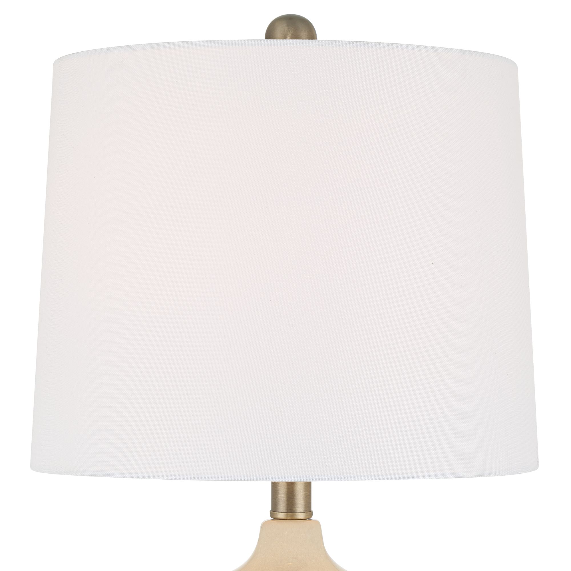 Image 3 Possini Euro Kayla 23 1/2" High Coastal Modern Ceramic Table Lamp more views