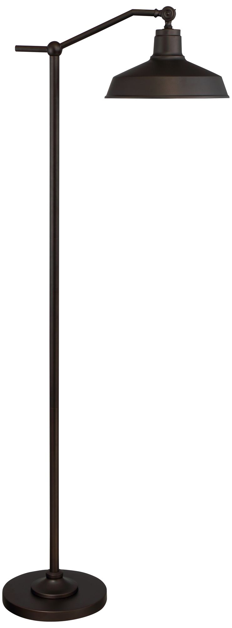 Image 5 Possini Euro Kayne 61" Satin Bronze Rustic Downbridge Floor Lamp more views