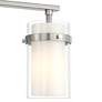 4_Possini Euro Kazran 21 1/4"W Brushed Nickel 3-Light Bath Light more views