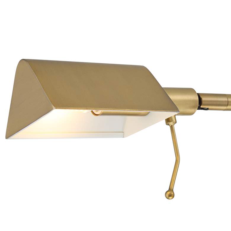 Image 3 Possini Euro Keegan Plug-In Swing Arm Wall Lamp with Dual USB Ports more views