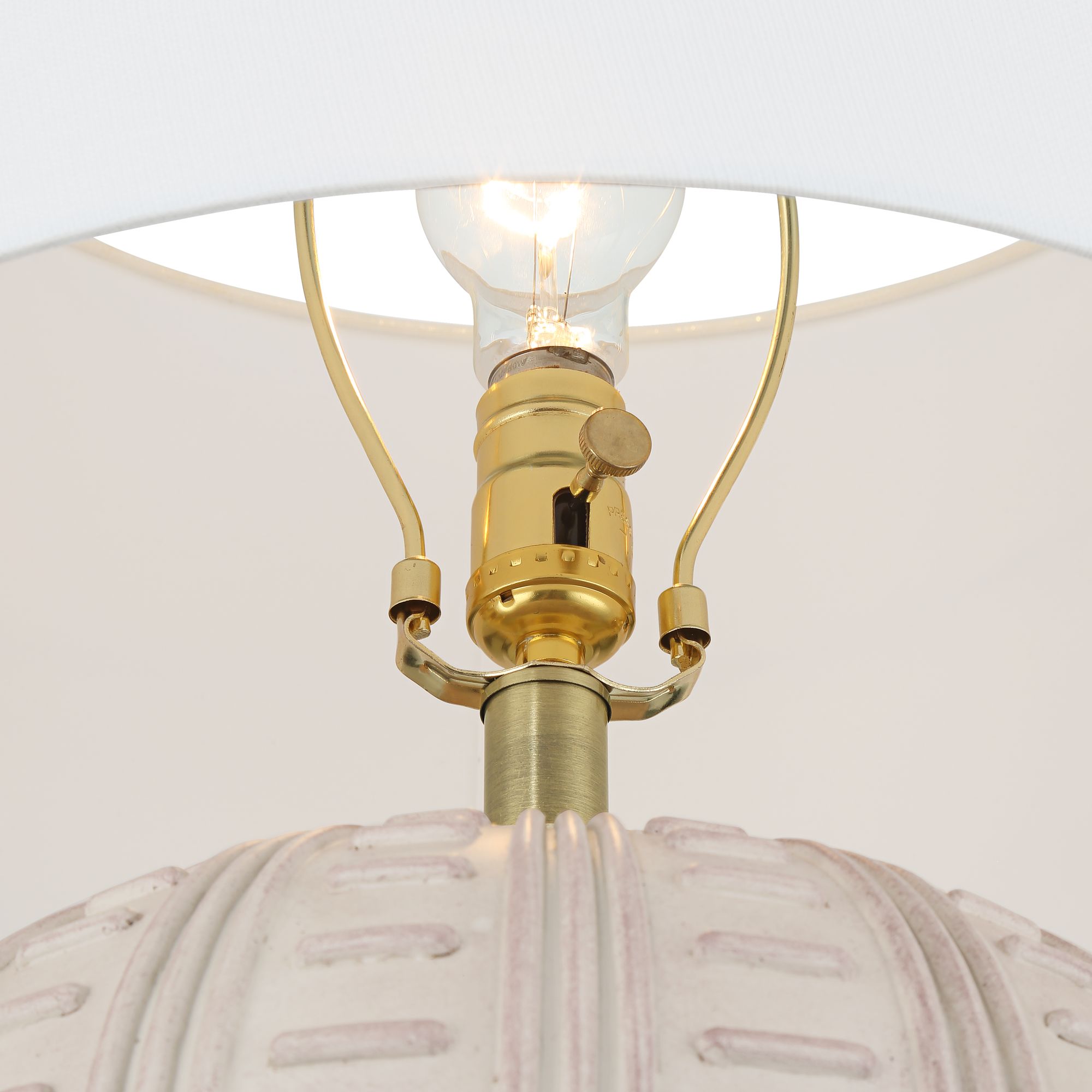 Image 5 Possini Euro Keira 24" High Coastal Modern Gourd Table Lamp more views