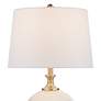 3_Possini Euro Kelly 27" High White Opal Glass Table Lamp Set of 2 more views