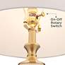 4_Possini Euro Kelly 27" High White Opal Glass Table Lamp Set of 2 more views