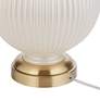 6_Possini Euro Kelly 27" High White Opal Glass Table Lamp Set of 2 more views