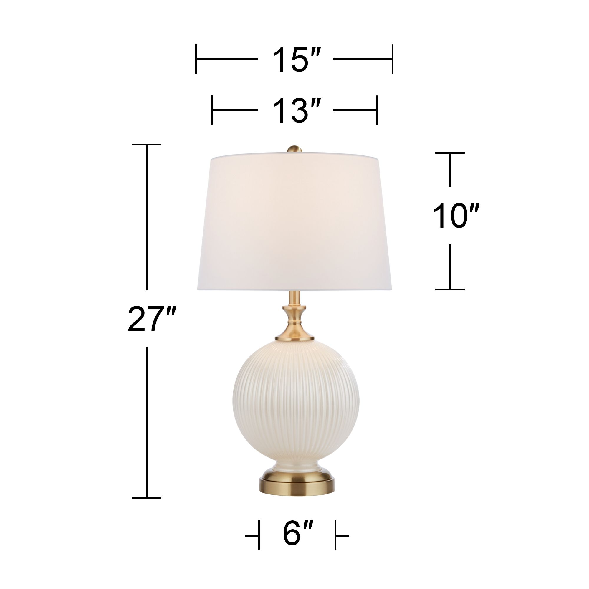 Watch A Video About the Possini Euro Kelly White Opal Glass Table Lamp