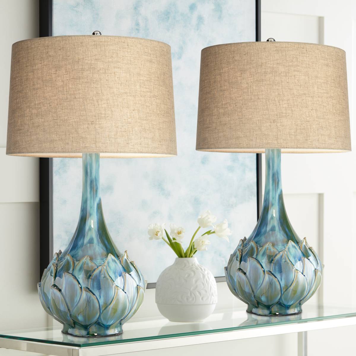 One Lamp Green, Table Lamps, Lamp Sets | Lamps Plus