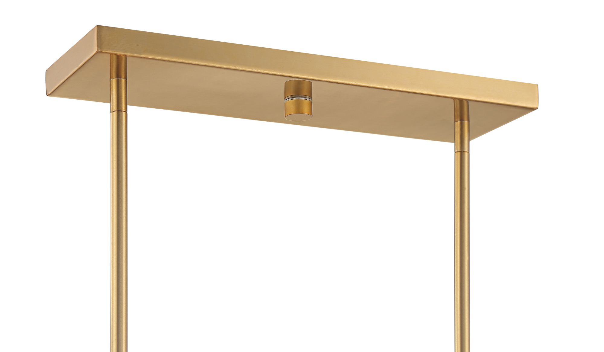 Image 3 Possini Euro Kime 50"W Gold 8-Light Island Chandelier w/ White Shades more views