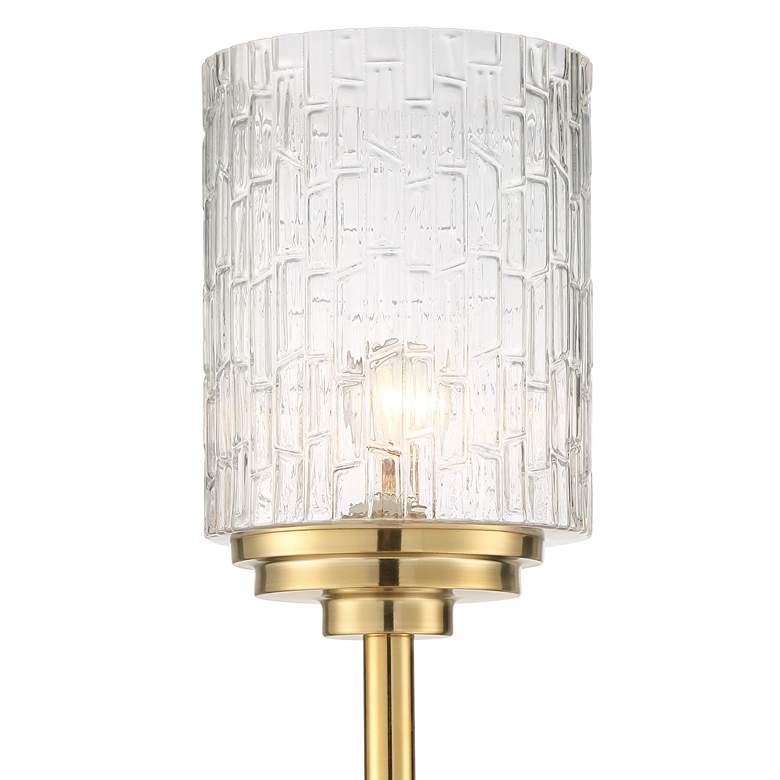 Image 2 Possini Euro Kinsey 78" Modern Brass Torchiere Floor Lamp with Riser more views